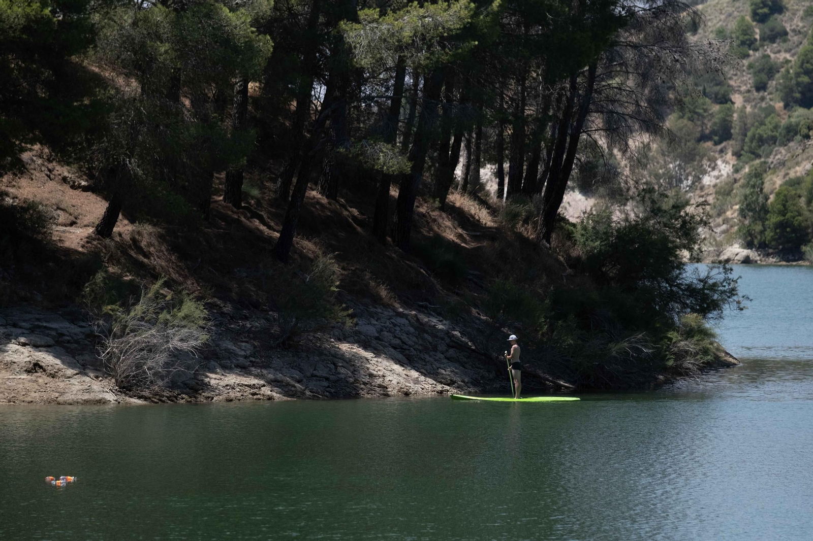 La 'playa' del interior, en imágenes