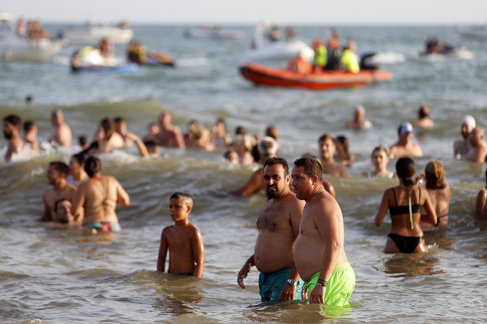 Imágenes de la procesión de la Virgen del Carmen en Punta Umbría