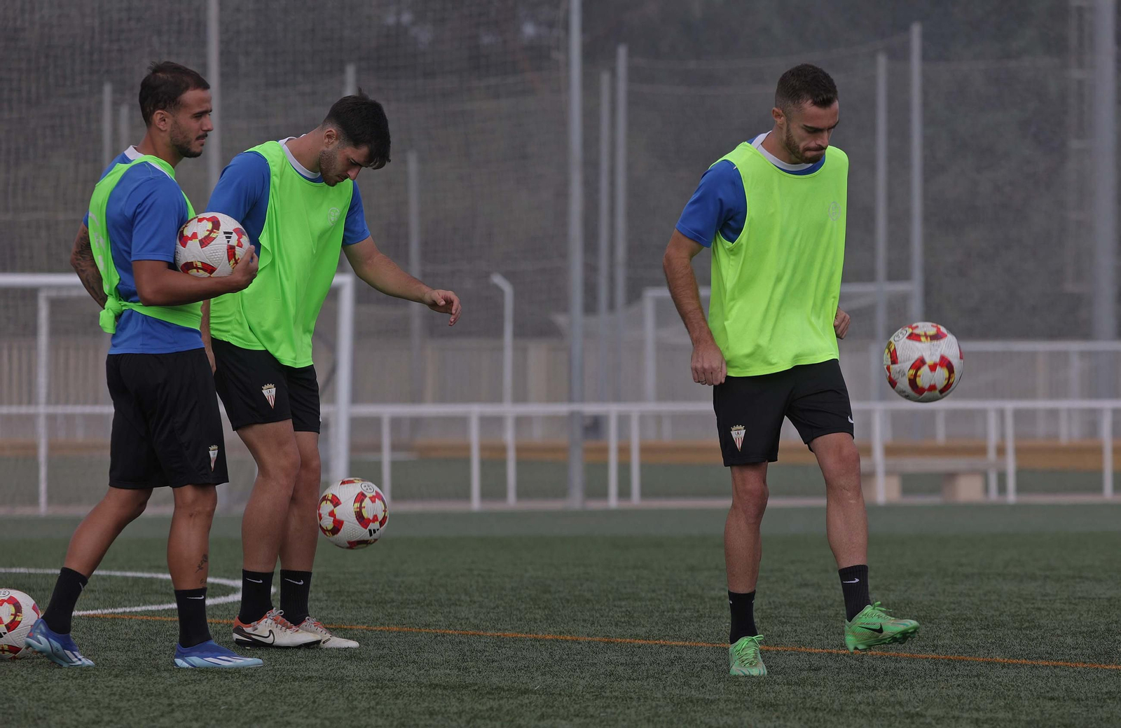 Fotos del entrenamiento del Algeciras CF en La Menacha