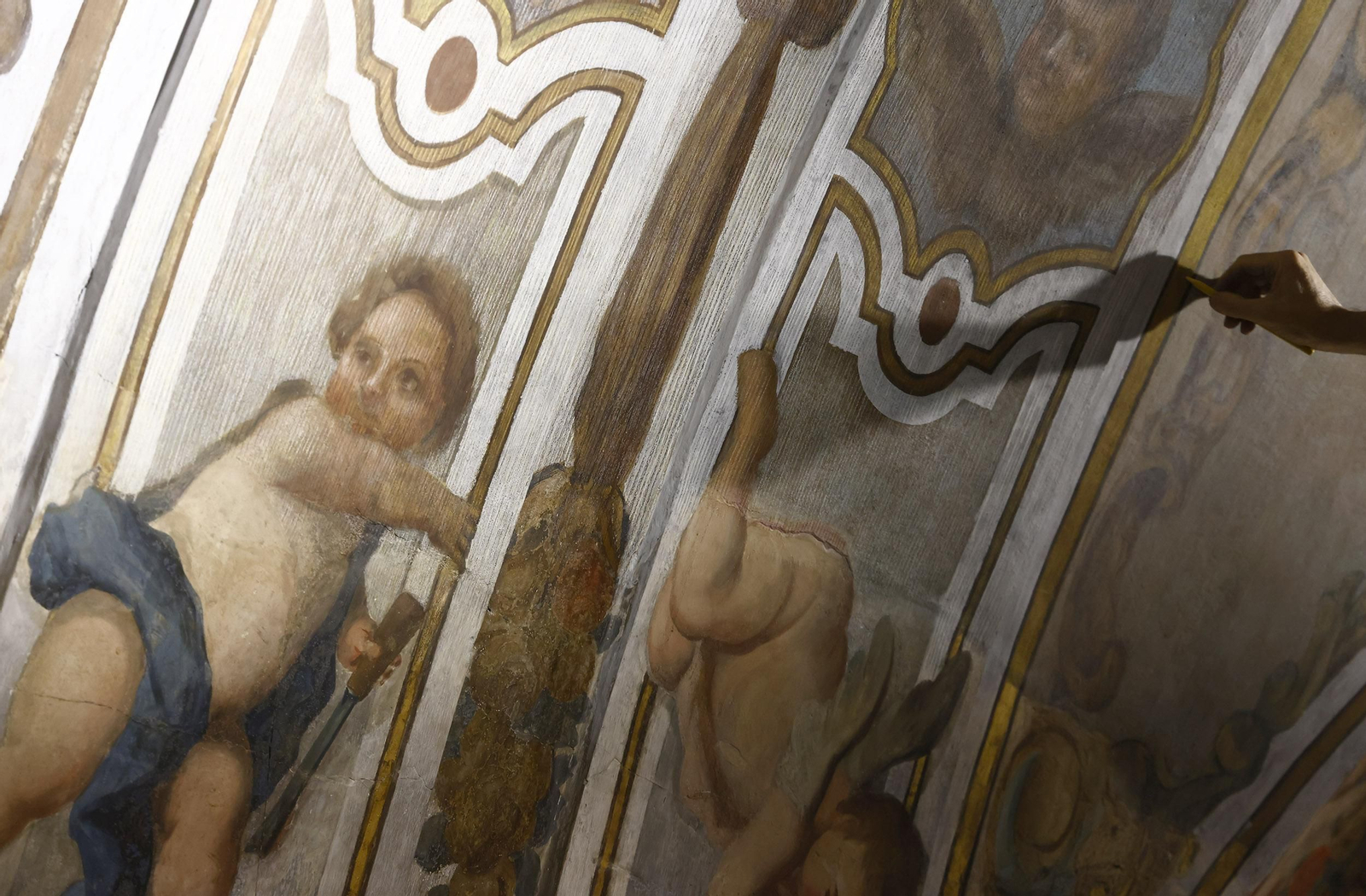 Las imágenes de la restauración de la capillita de San José