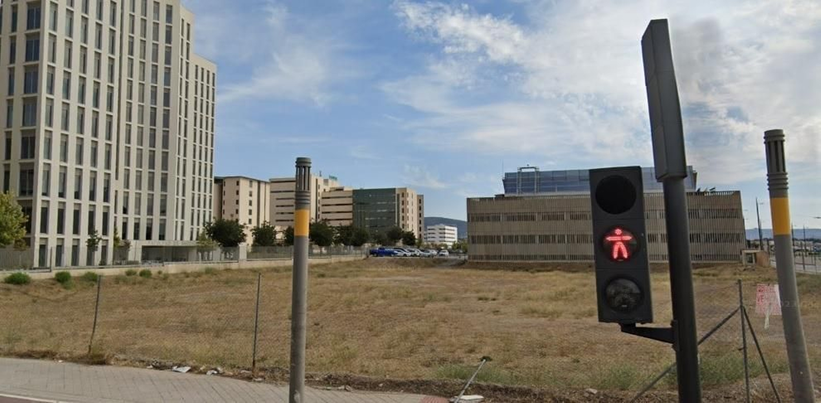 Solar reservado para parking subterráneo donde se podrá levantar un edificio de seis plantas.