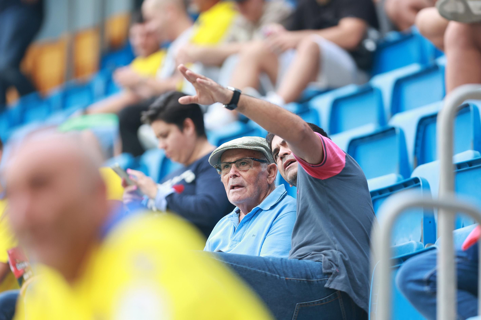 El partido del Cádiz C.F.-Real Betis, en imágenes