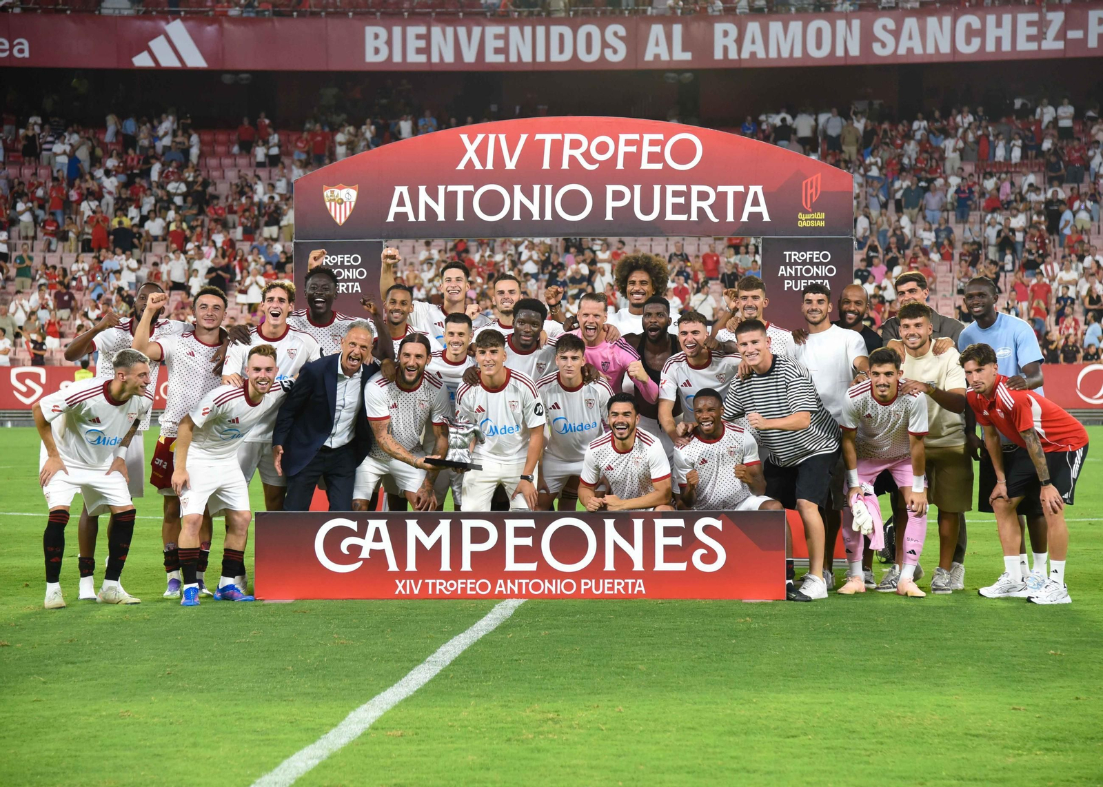 Las imágenes del Sevilla FC Al-Qadsiah FC