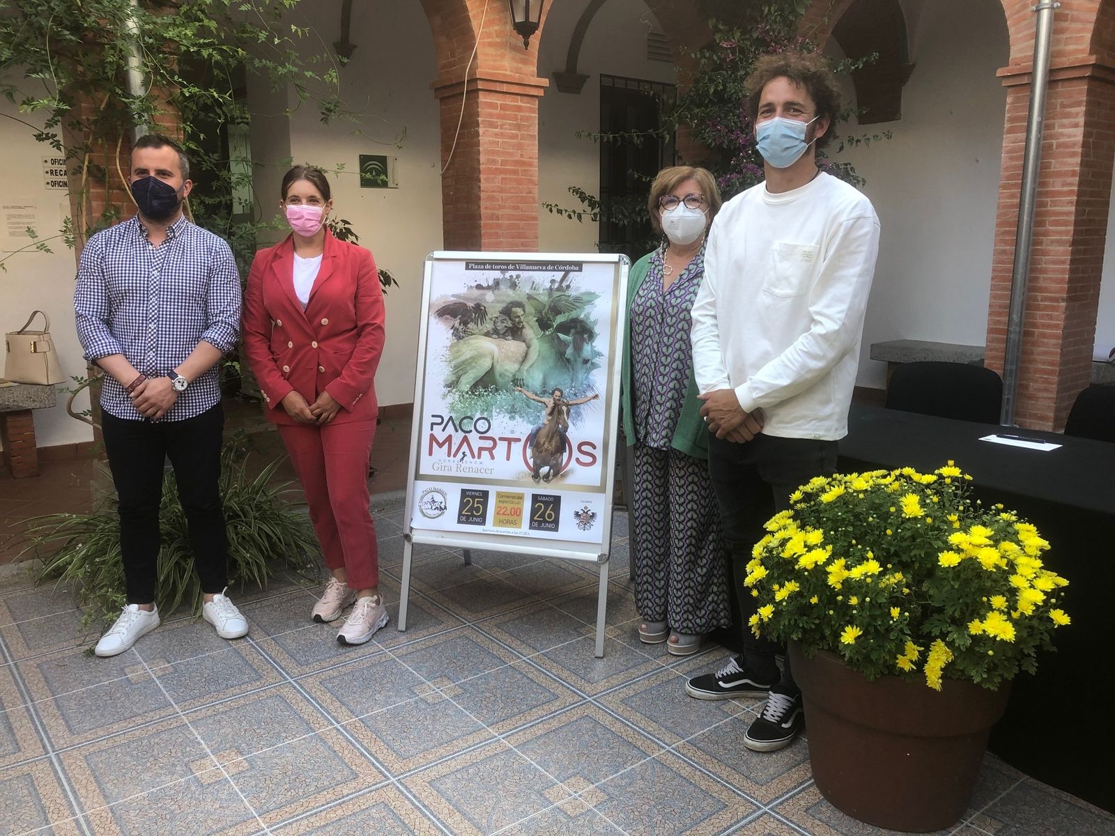 Paco Martos presenta en Villanueva de Córdoba ‘Gran renacer'.