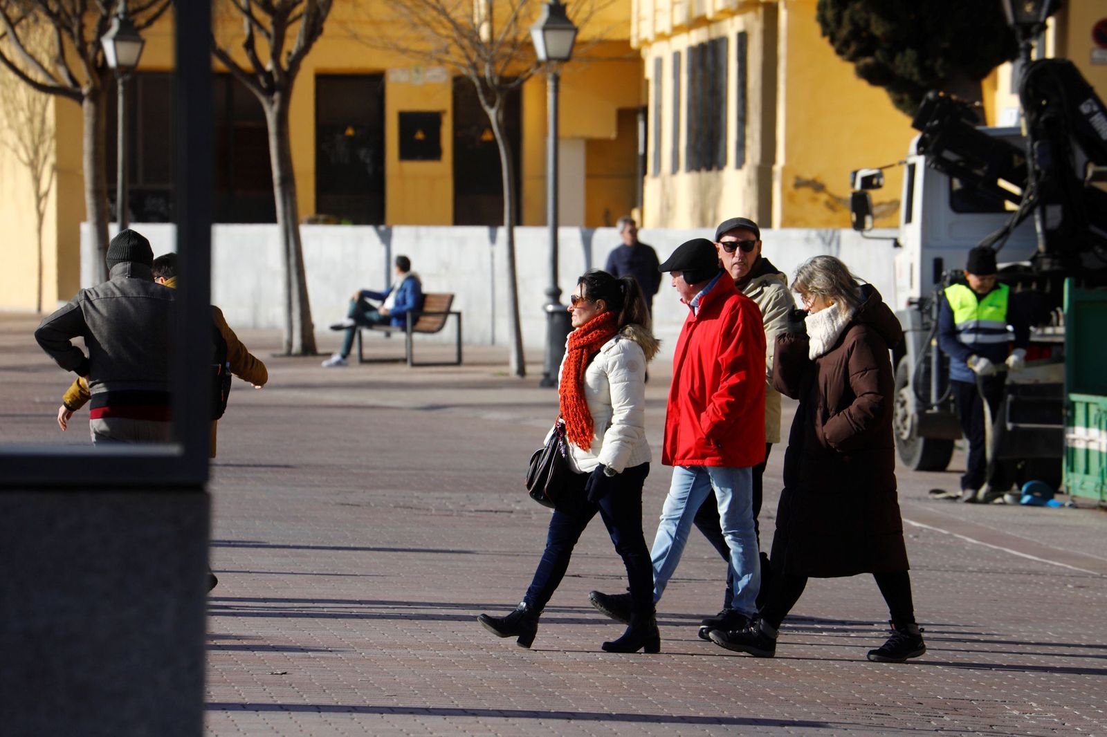 El frío polar llega a Córdoba, en imágenes