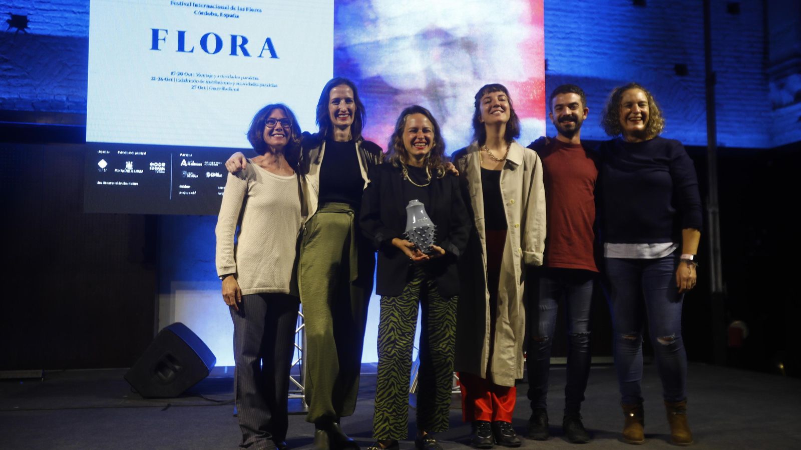 El equipo de Cordero Atelier, con el segundo premio.
