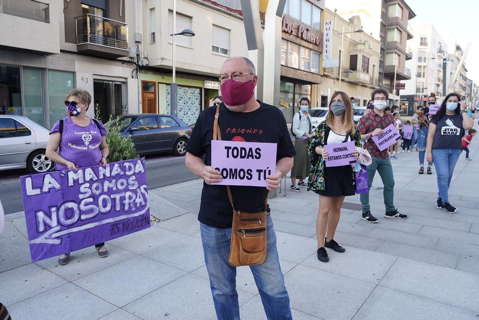 La concentración contra la sentencia de la Manada celebrada en Pozoblanco, en fotos