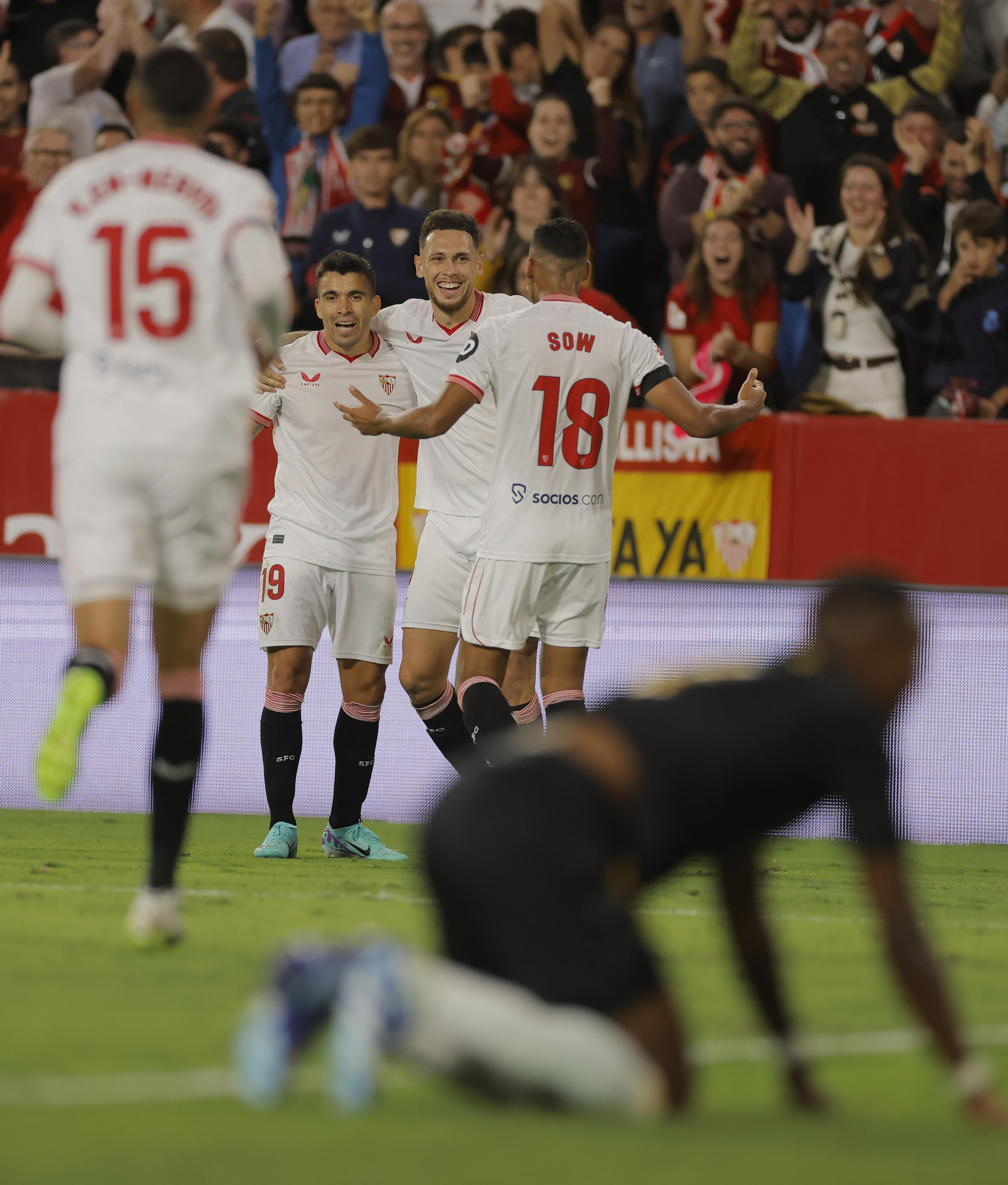 Las fotos del Sevilla-Madrid