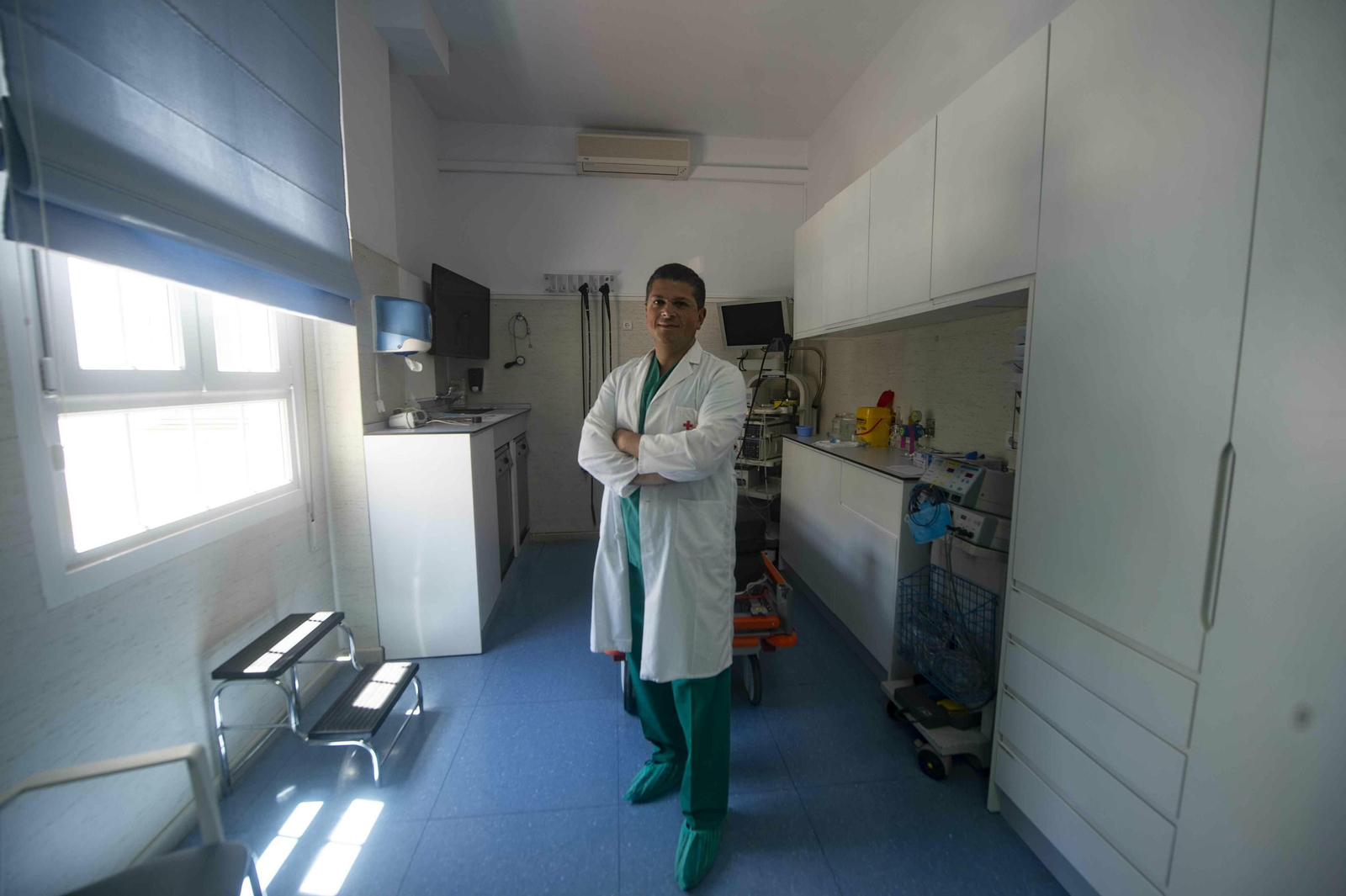 El especialista del Hospital Cruz Roja José Luis Domínguez.