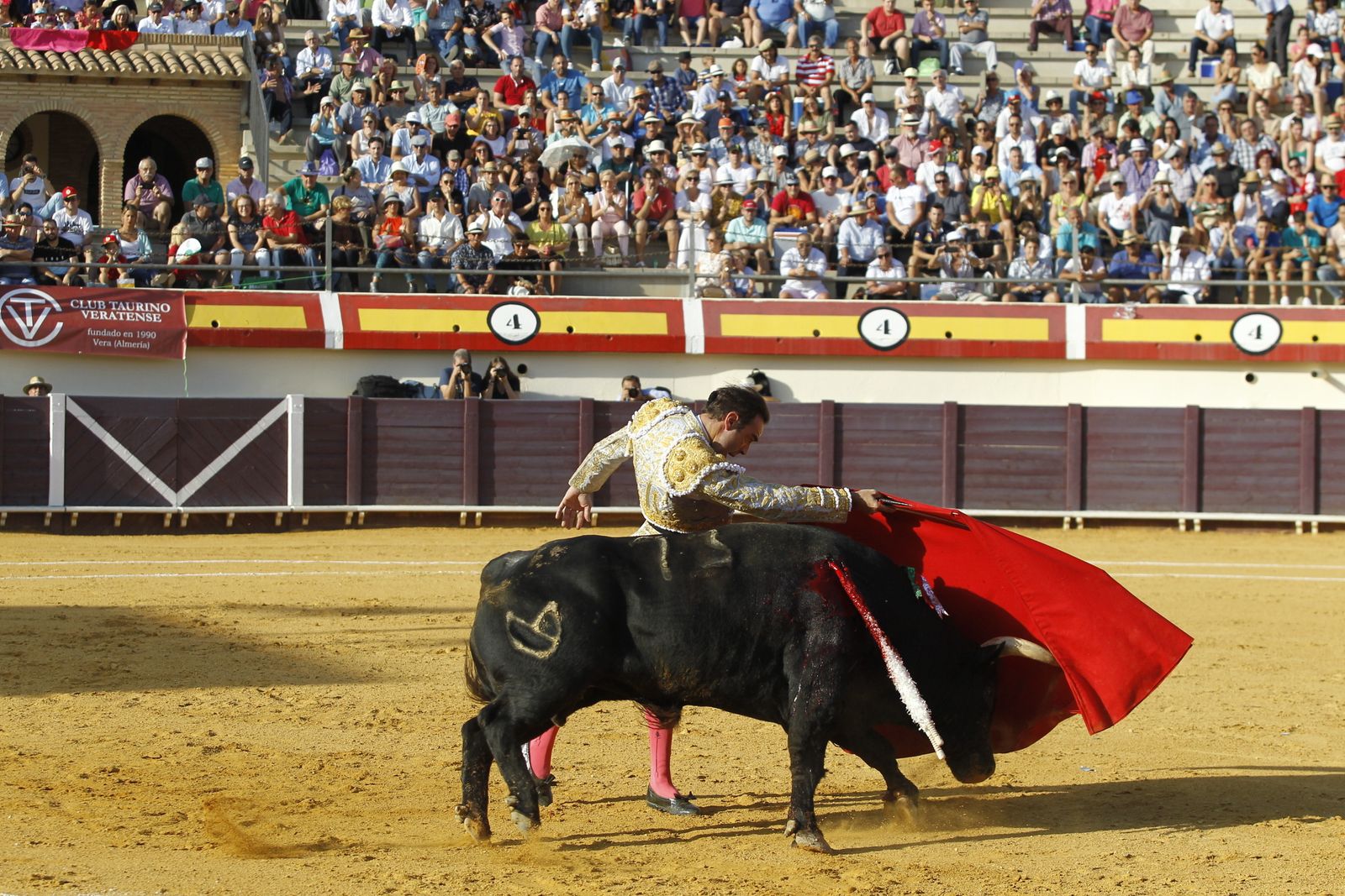 Fotogalería corrida de toros. Fiestas de Vera