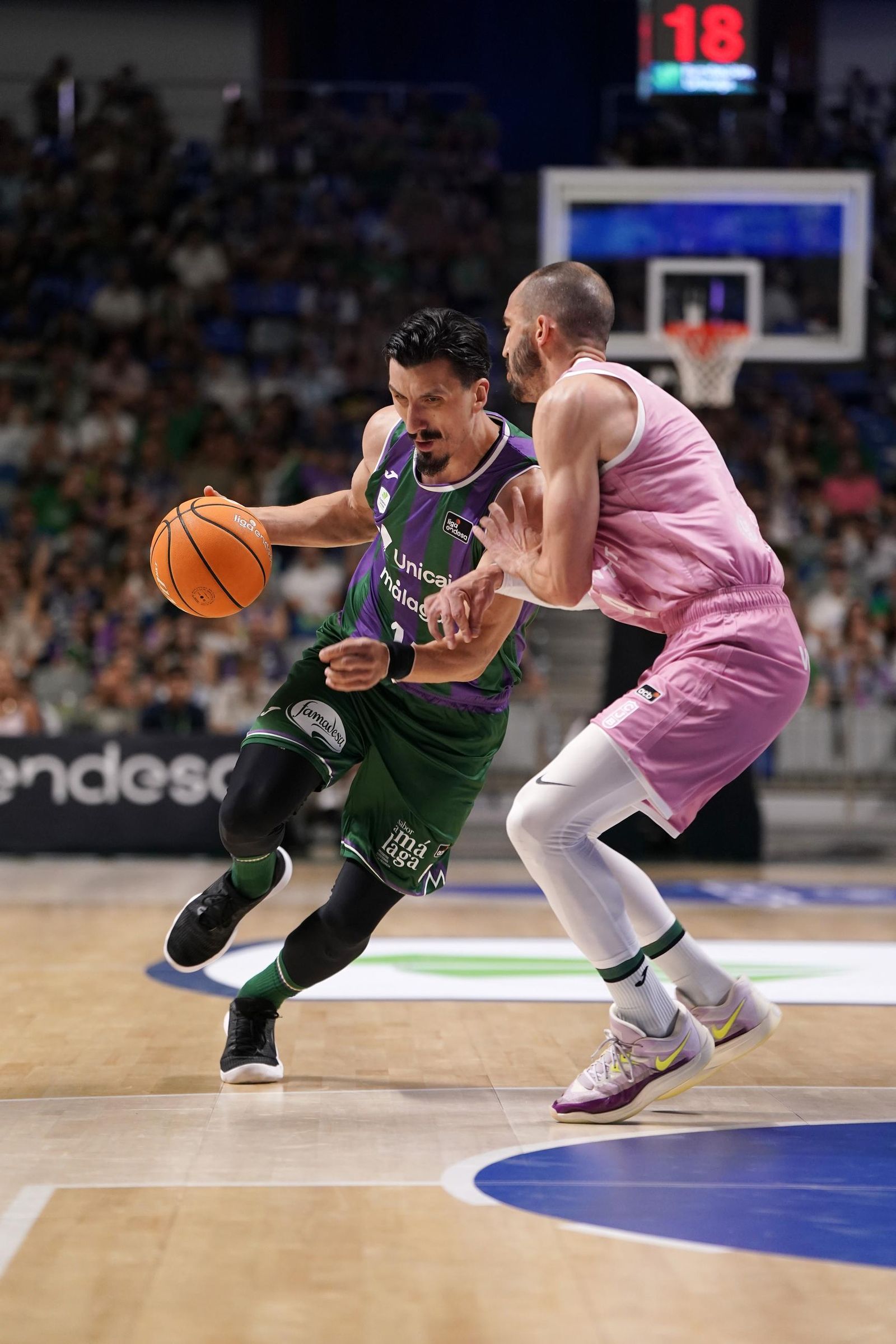 El Unicaja-Joventut, en fotos