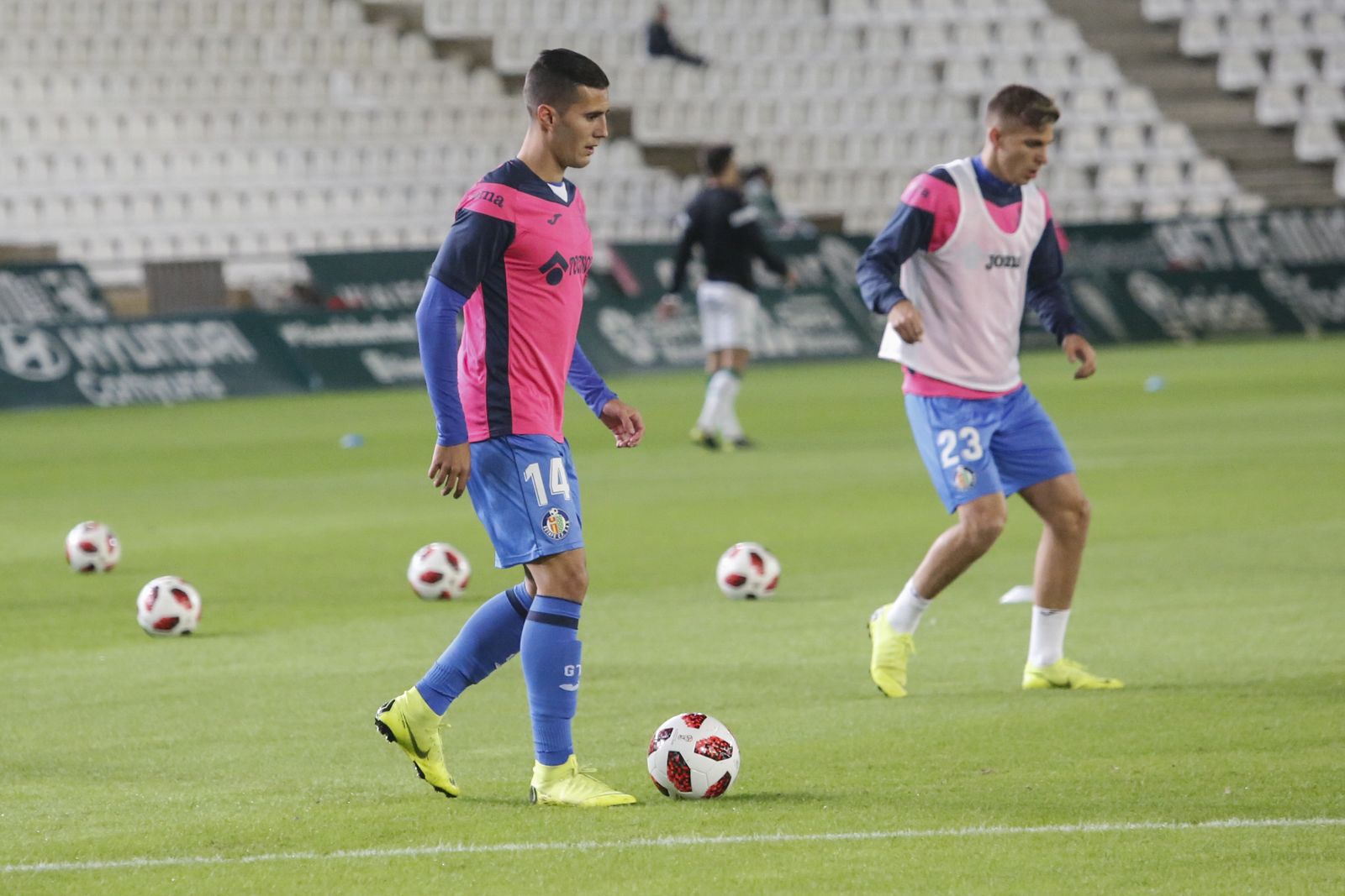 Sergi Guardiola, en su regreso a El Arcángel con la camiseta del Getafe.