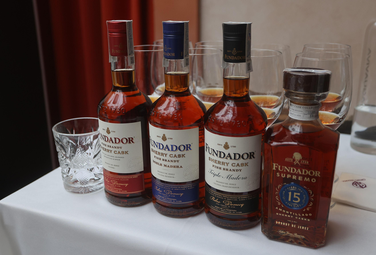 Cata de Brandy de Fundador organizada por Diario de Sevilla