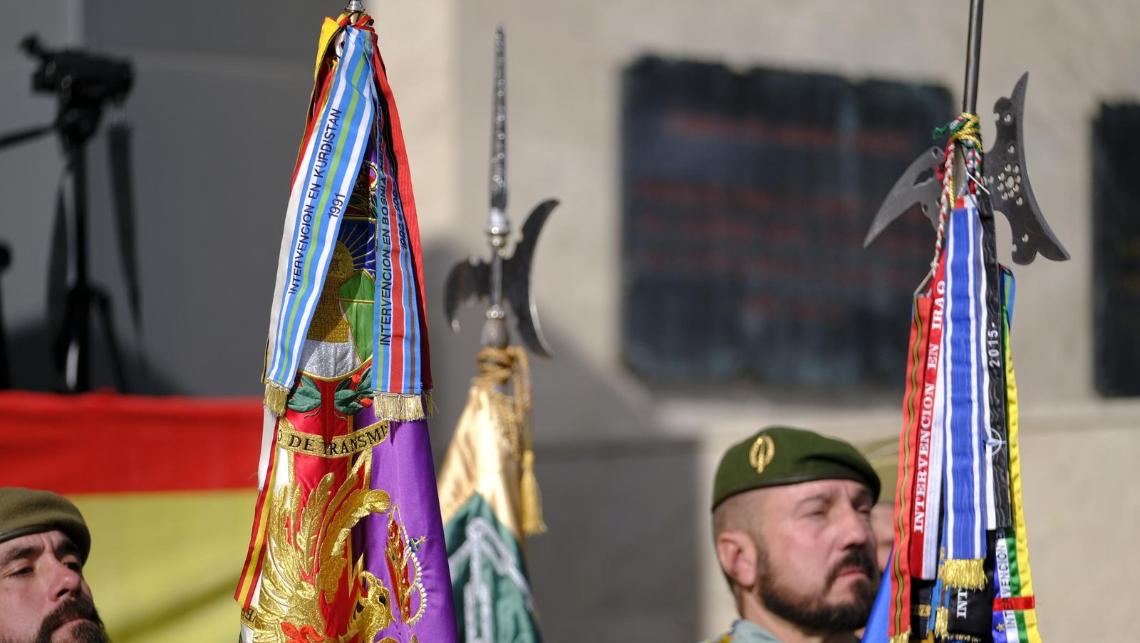 Conmemoración del Combate de Edchera en la Base Álvarez de Sotomayor de La Legión, en imágenes