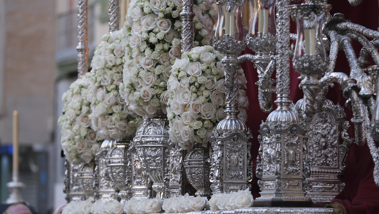 La procesión de Pasión en Almería, en imágenes