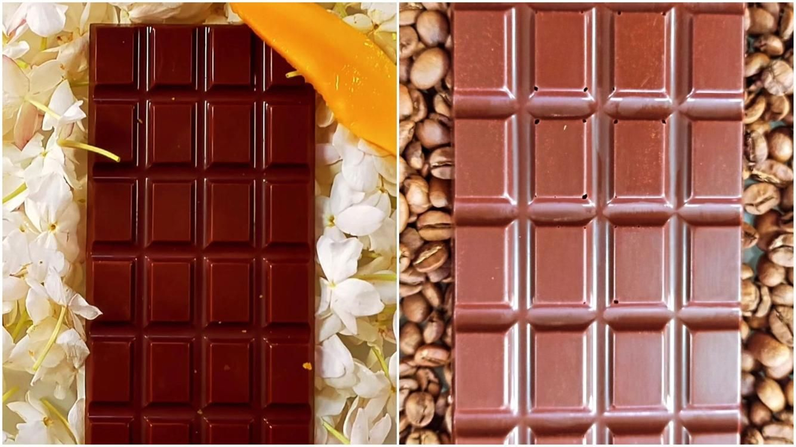 Uno de los chocolates de Maychoco Uno de los chocolates de Maychoco
