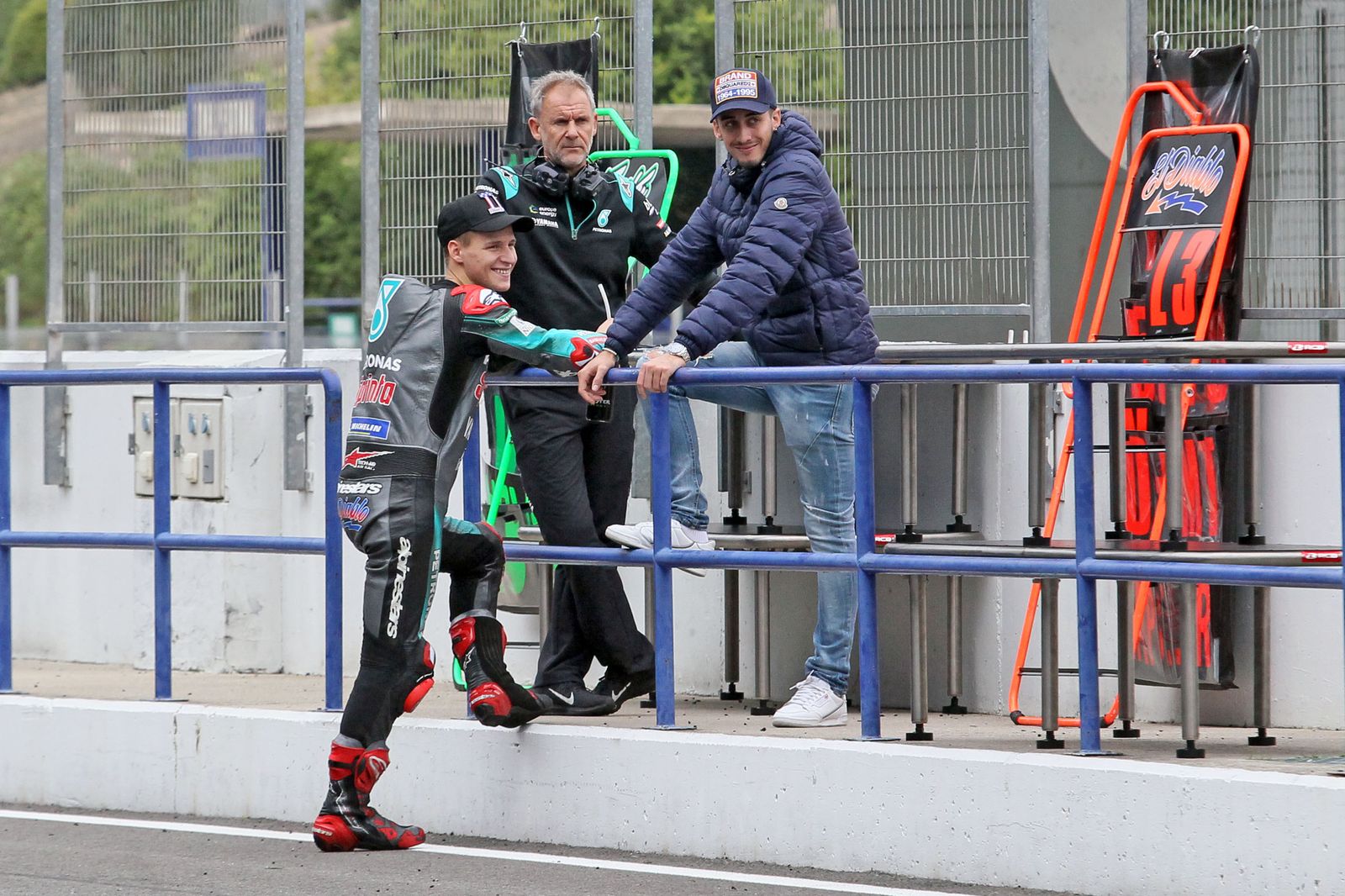 Segundo día de entrenamientos de MotoGP en Jerez