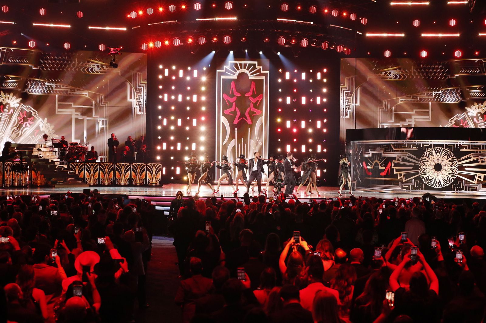 La alfombra roja de los Grammy latinos