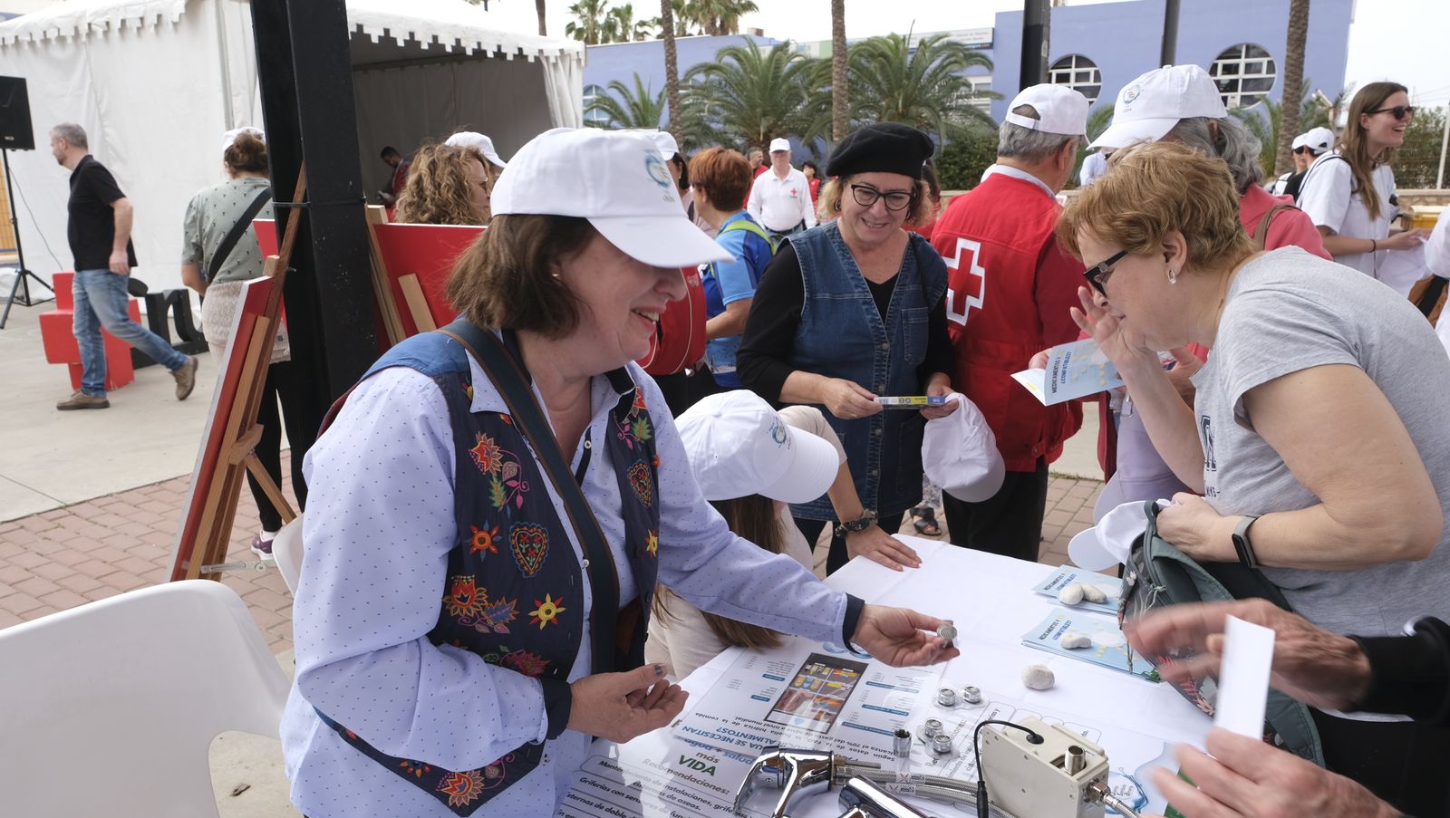 Marcha agua+salud+vida, en imágenes