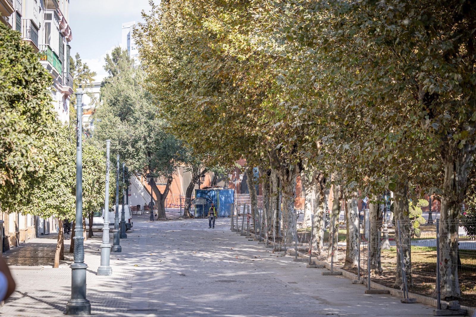 Así van las obras de la Plaza España
