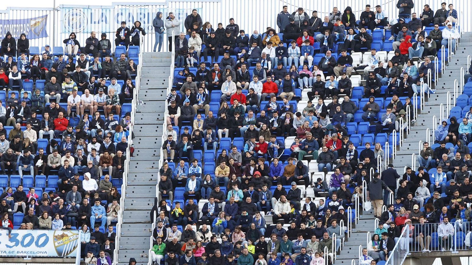 El Málaga CF-Racing de Ferrol, en fotos