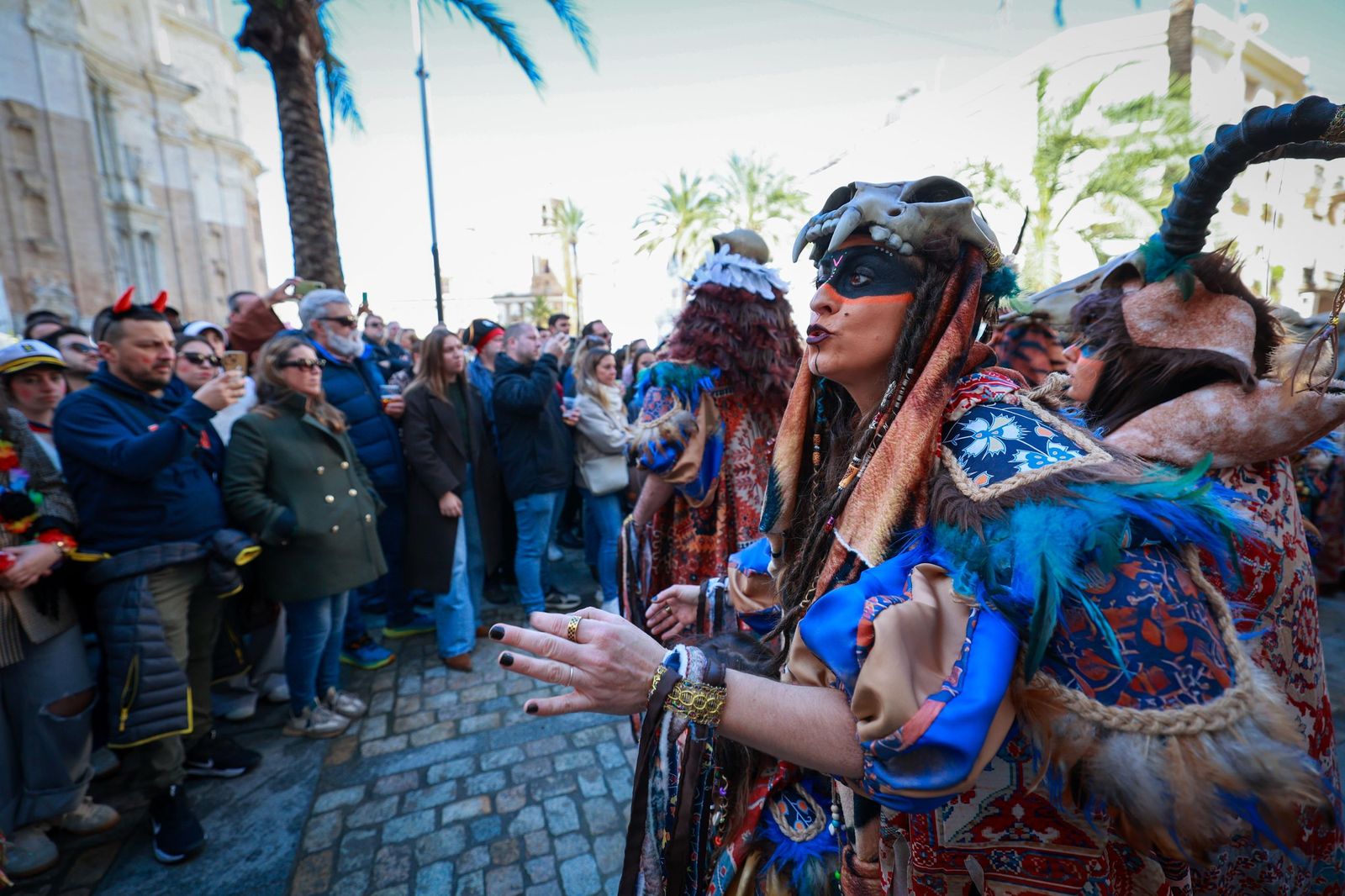 Las mejores imágenes del domingo de Carnaval de Cádiz 2026