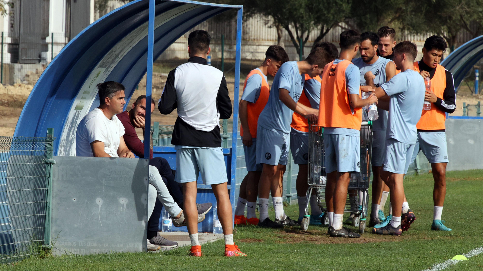Entrenamiento del Xerez DFC en el 'Pepe Ravelo'