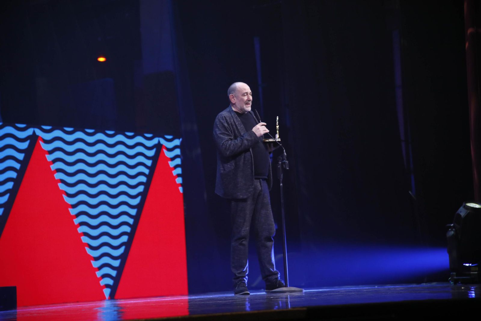 Las imágenes de la gala del Festival Internacional de Cine de Almería (Fical) con el premio 'Almería, tierra de cine' a Karra Elejalde