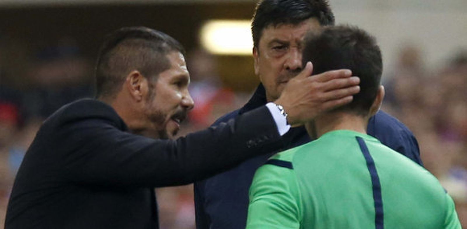 Simeone puede enfrentarse a una sanción de ocho partidos
