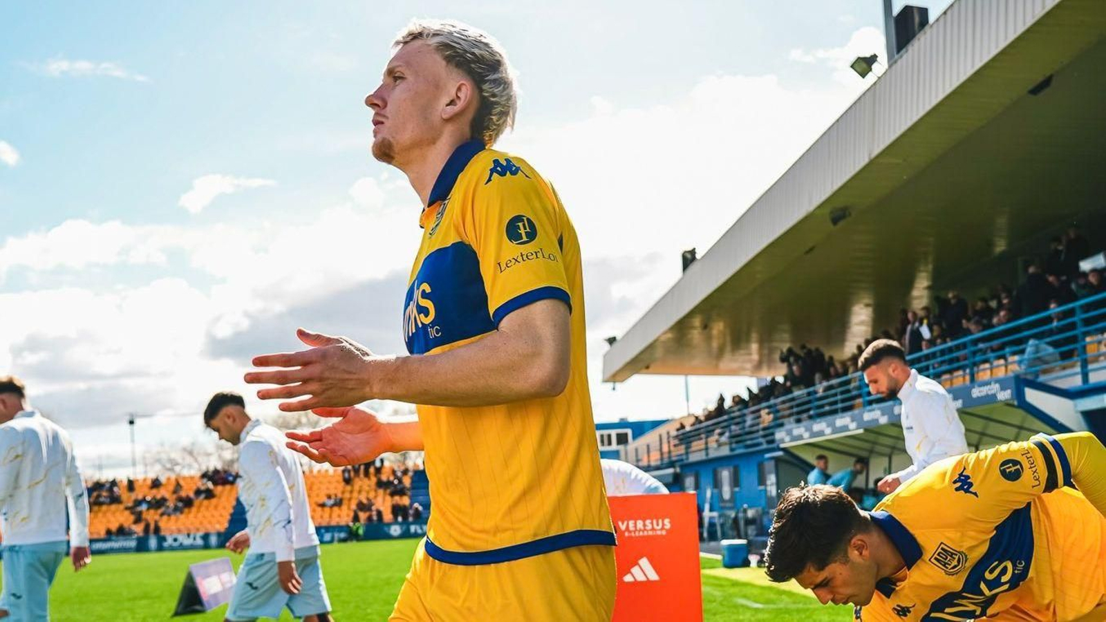 Vladys, delantero del Alcorcón.