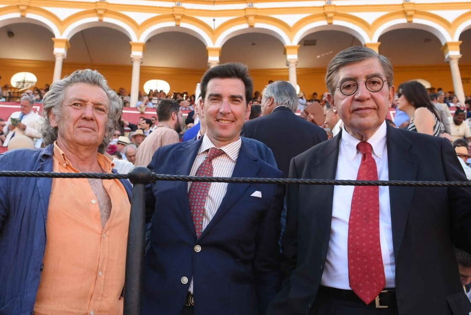 Alfonso Martínez, José Manuel Roca y Manuel Pérez