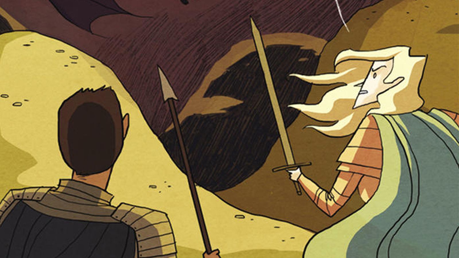 Detalle de una viñeta de la obra.