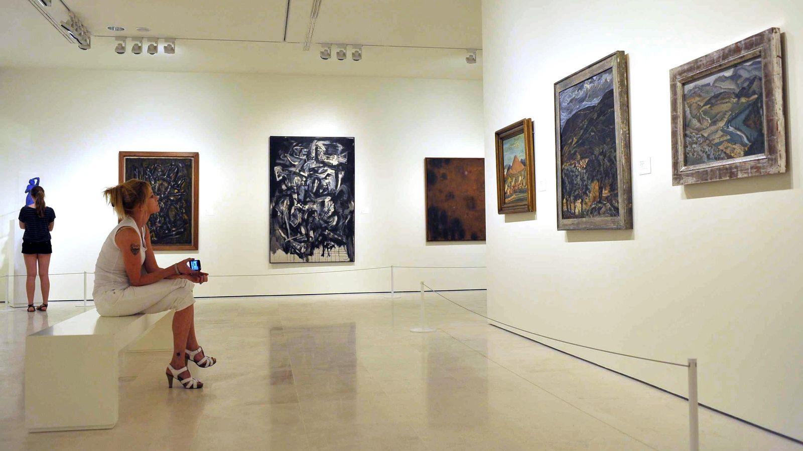 Interior del Museo Carmen Thyssen, Málaga Interior del Museo Carmen Thyssen, Málaga