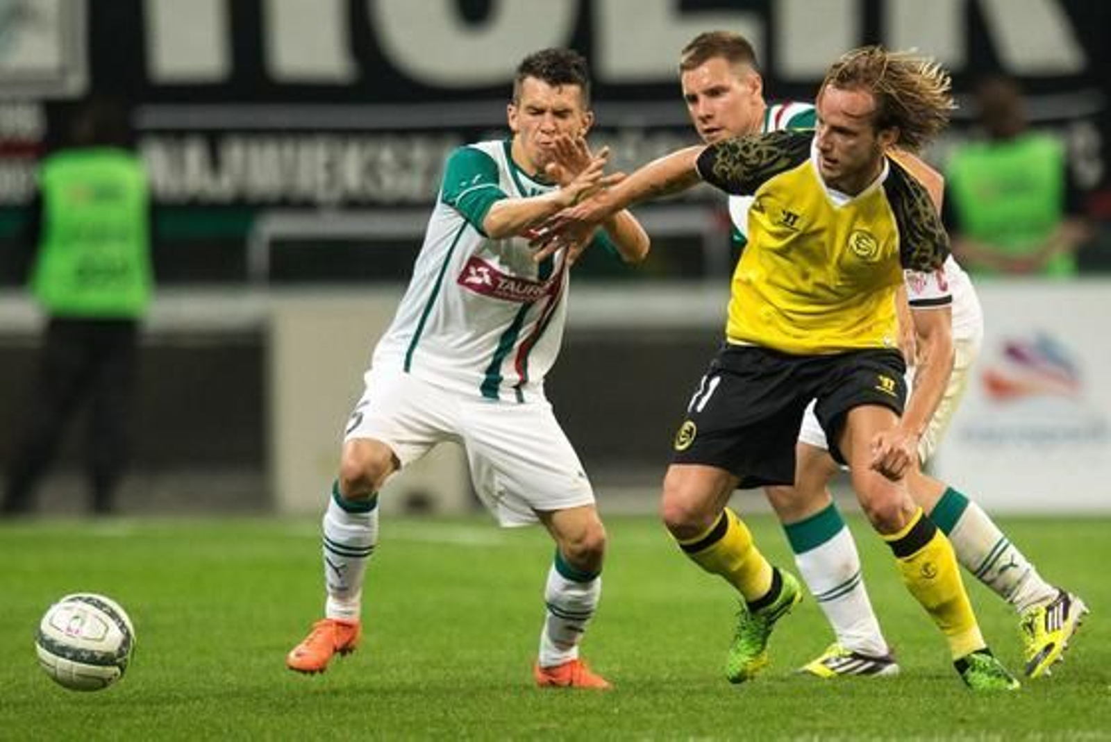 Las imágenes del Slask-Sevilla