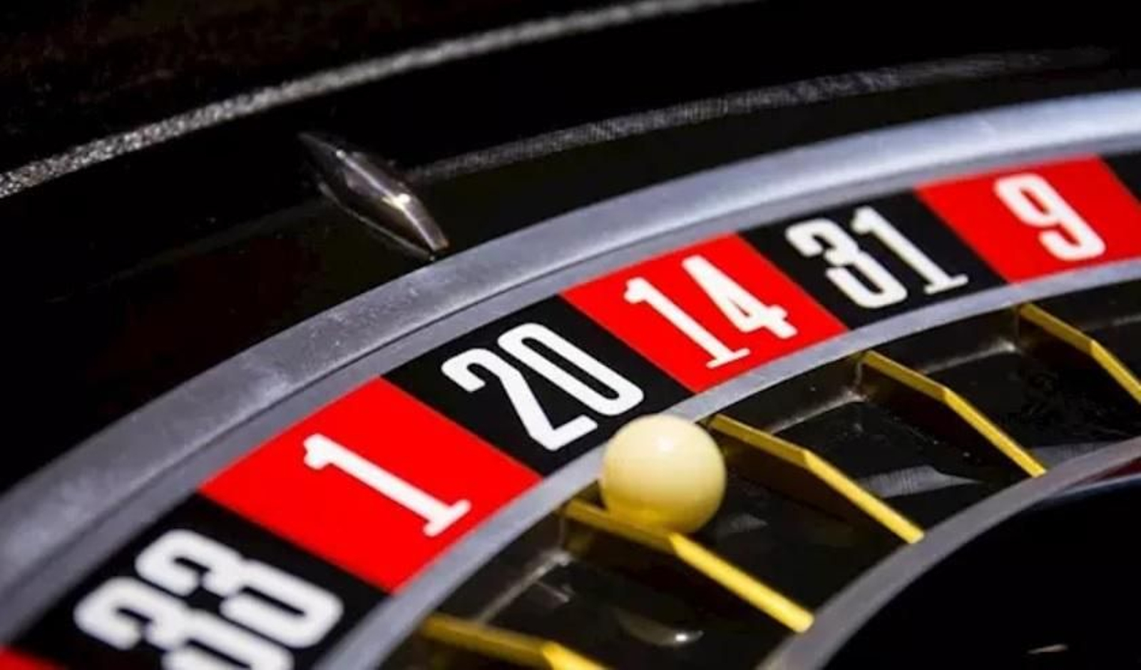 La ruleta de un salón de juegos