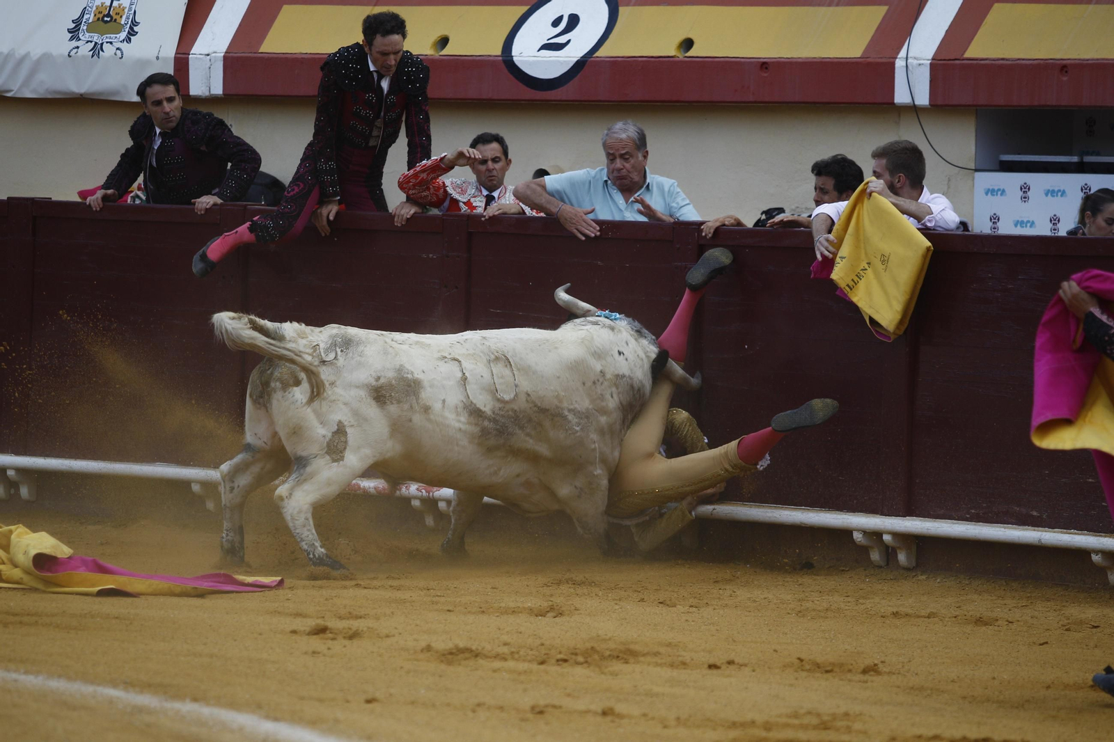 Corrida de toros en Vera, en imágenes