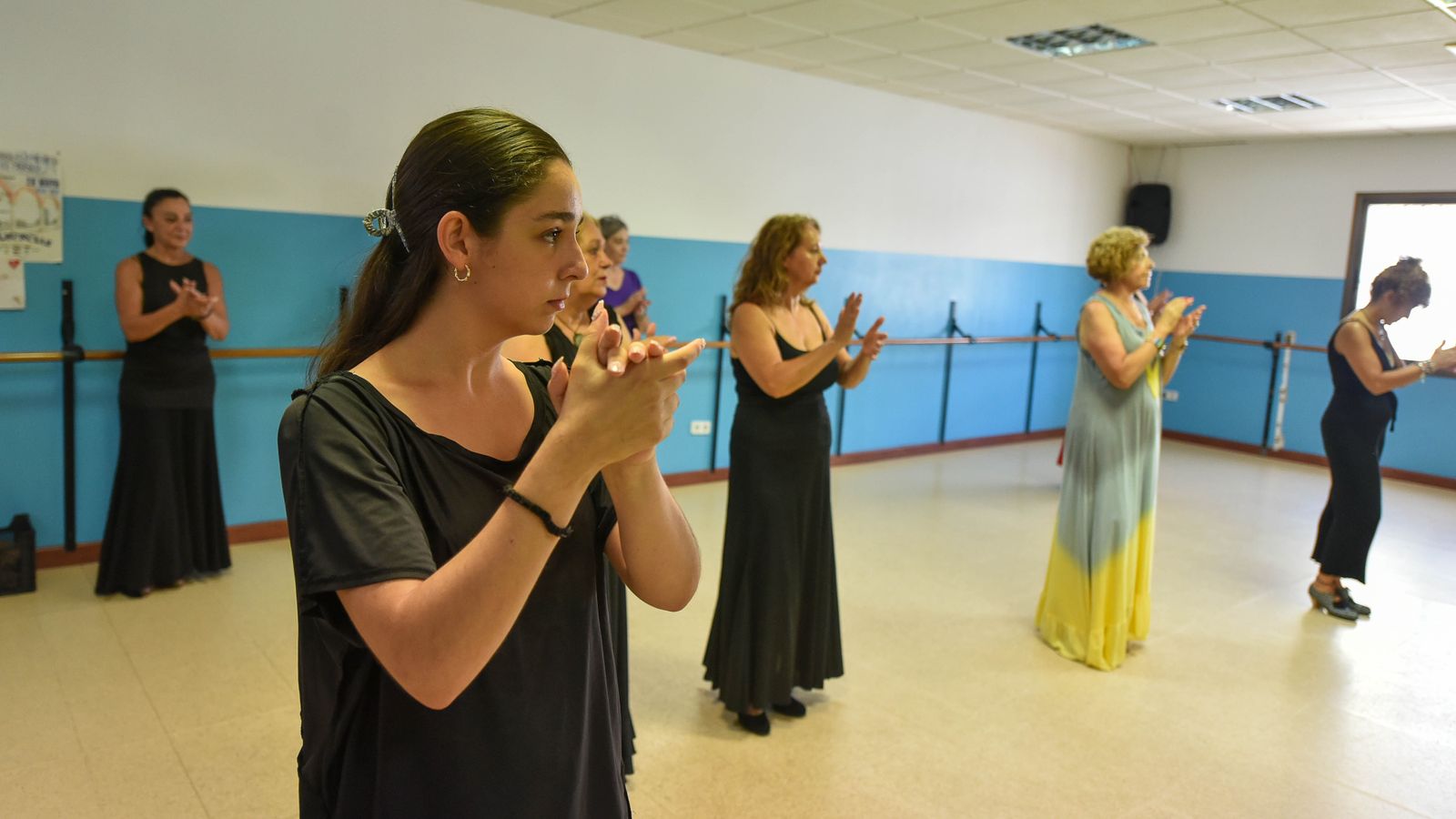 La masterclass de baile impartida por José el Pañero, en imágenes
