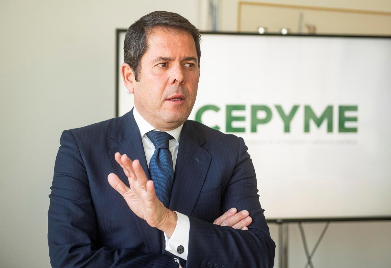Gerardo Cuerva, presidente de Cepyme