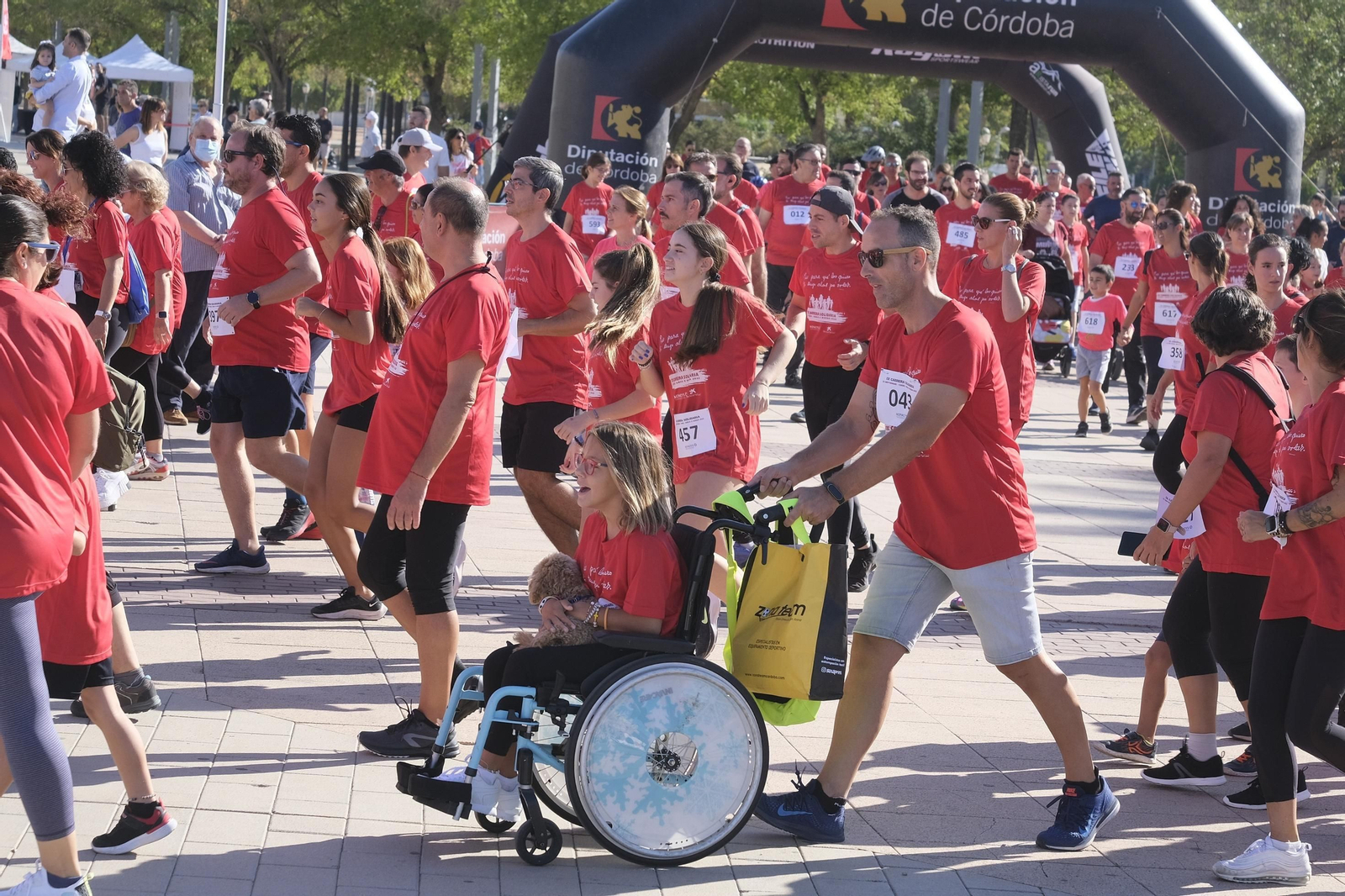 La carrera solidario por Córdoba de Acpasys, en imágenes