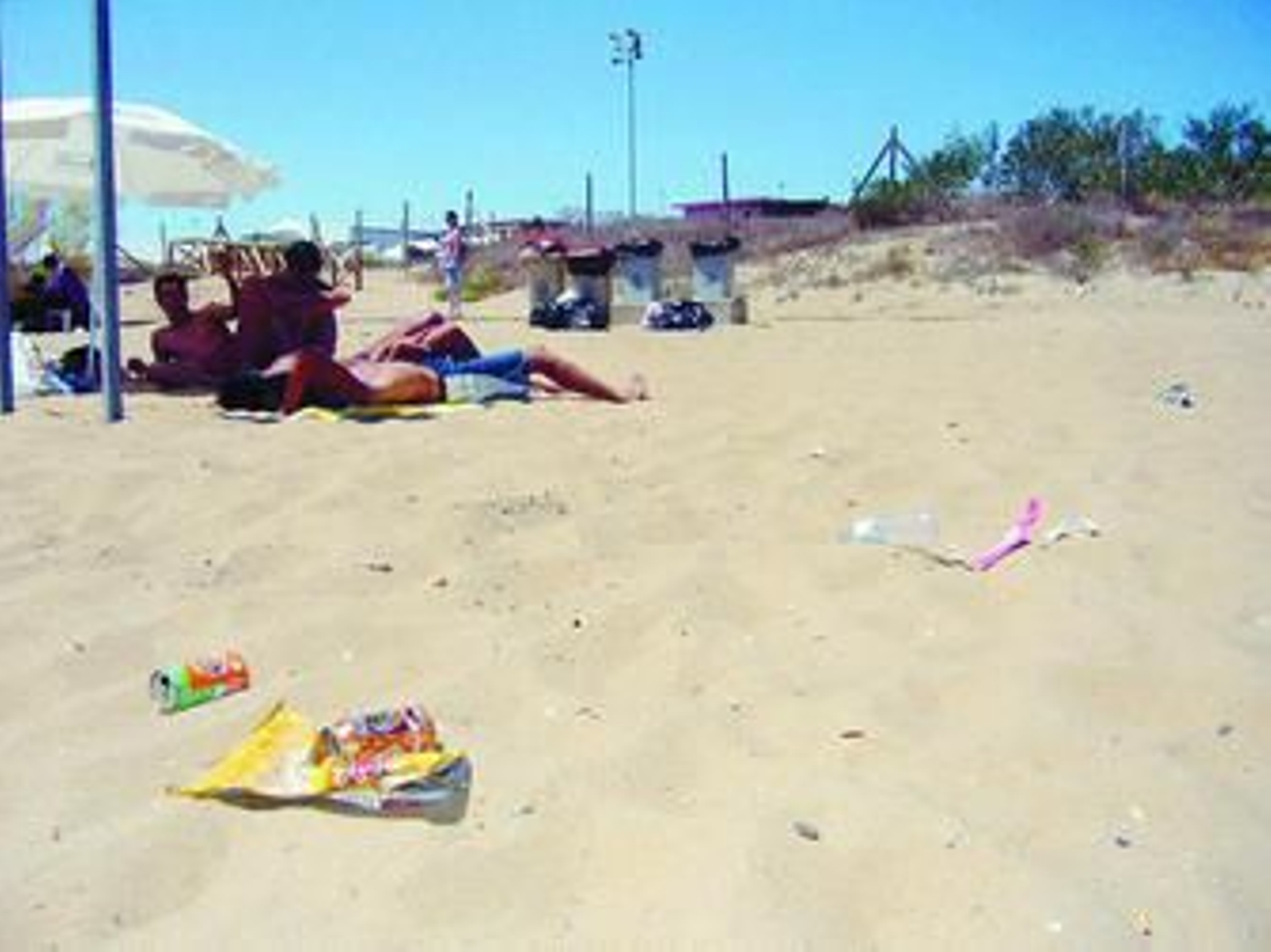 El triste resultado de no andar unos metros