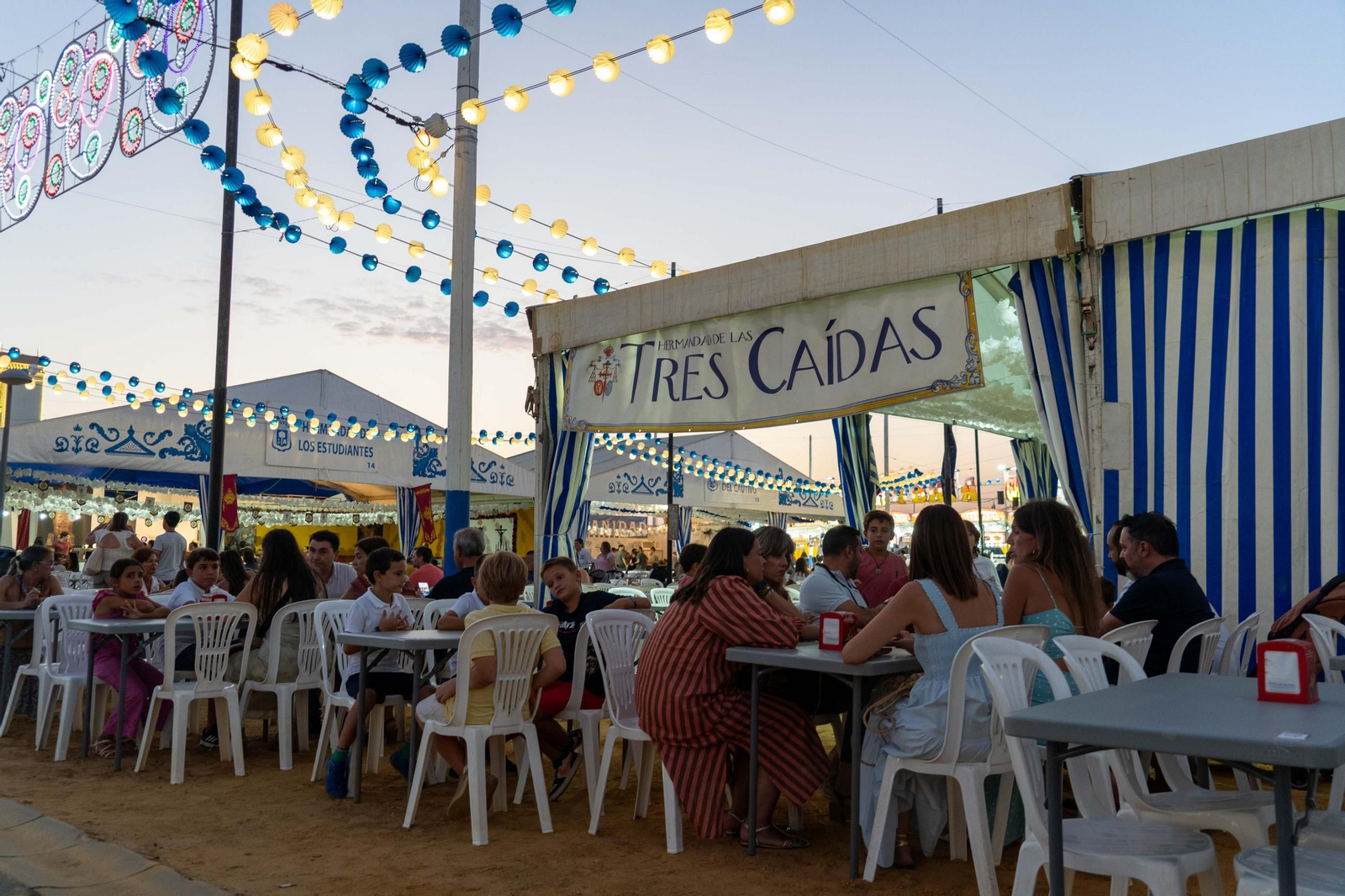 Colombinas 2025: Imágenes del ambiente el viernes 1 de agosto en las Fiestas Colombinas