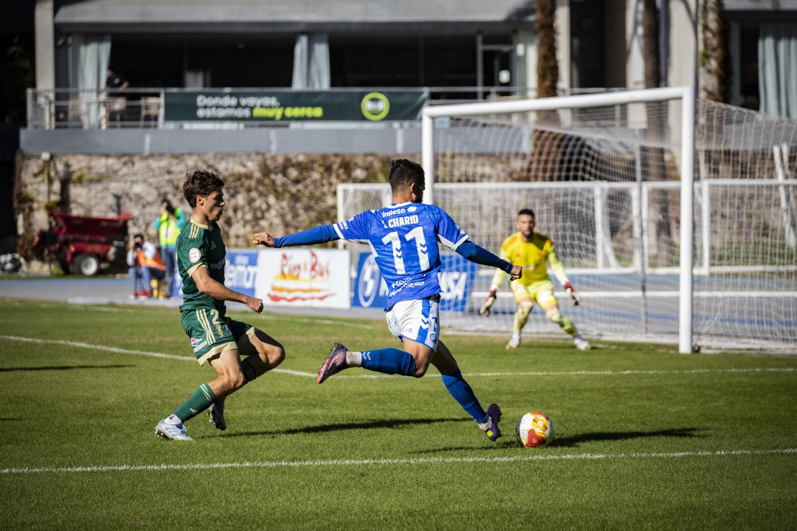 Las mejores imágenes del Xerez DFC-Recreativo de Huelva en Chapín