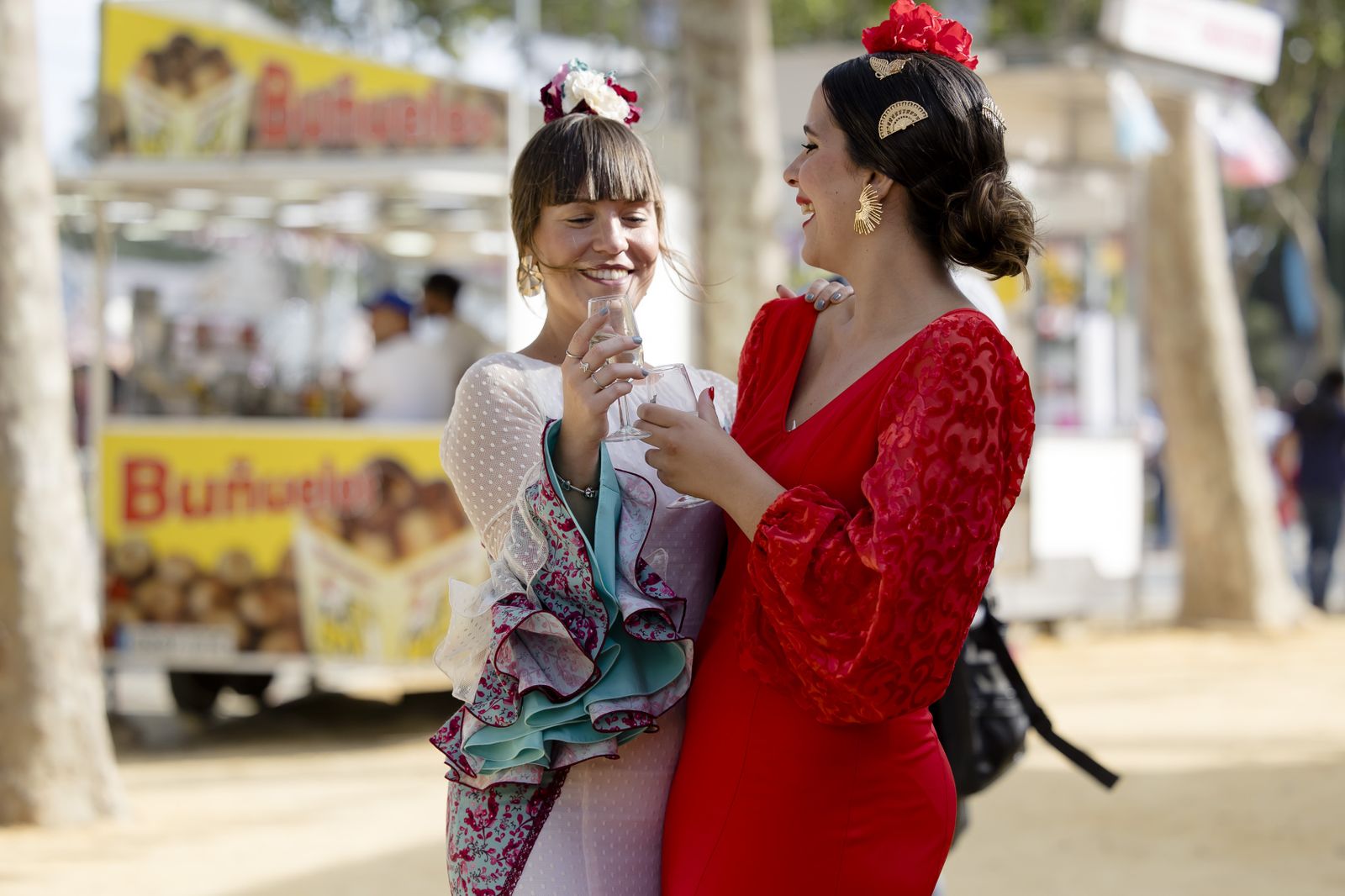 Primer día de la feria del Puerto de Santa María en imágenes
