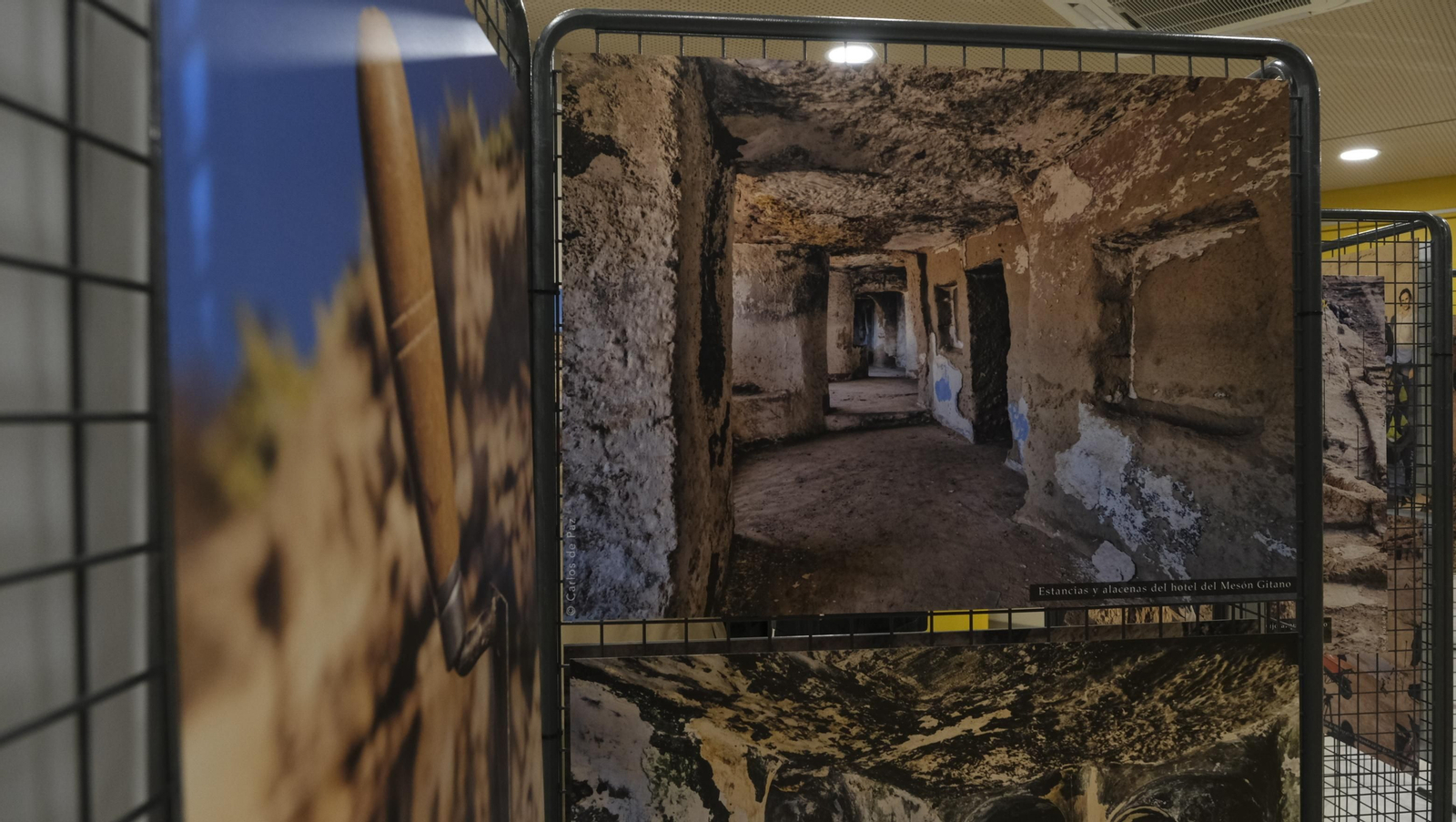 Imágenes del Barrio Andalusí en el Mesón Gitano, Almería