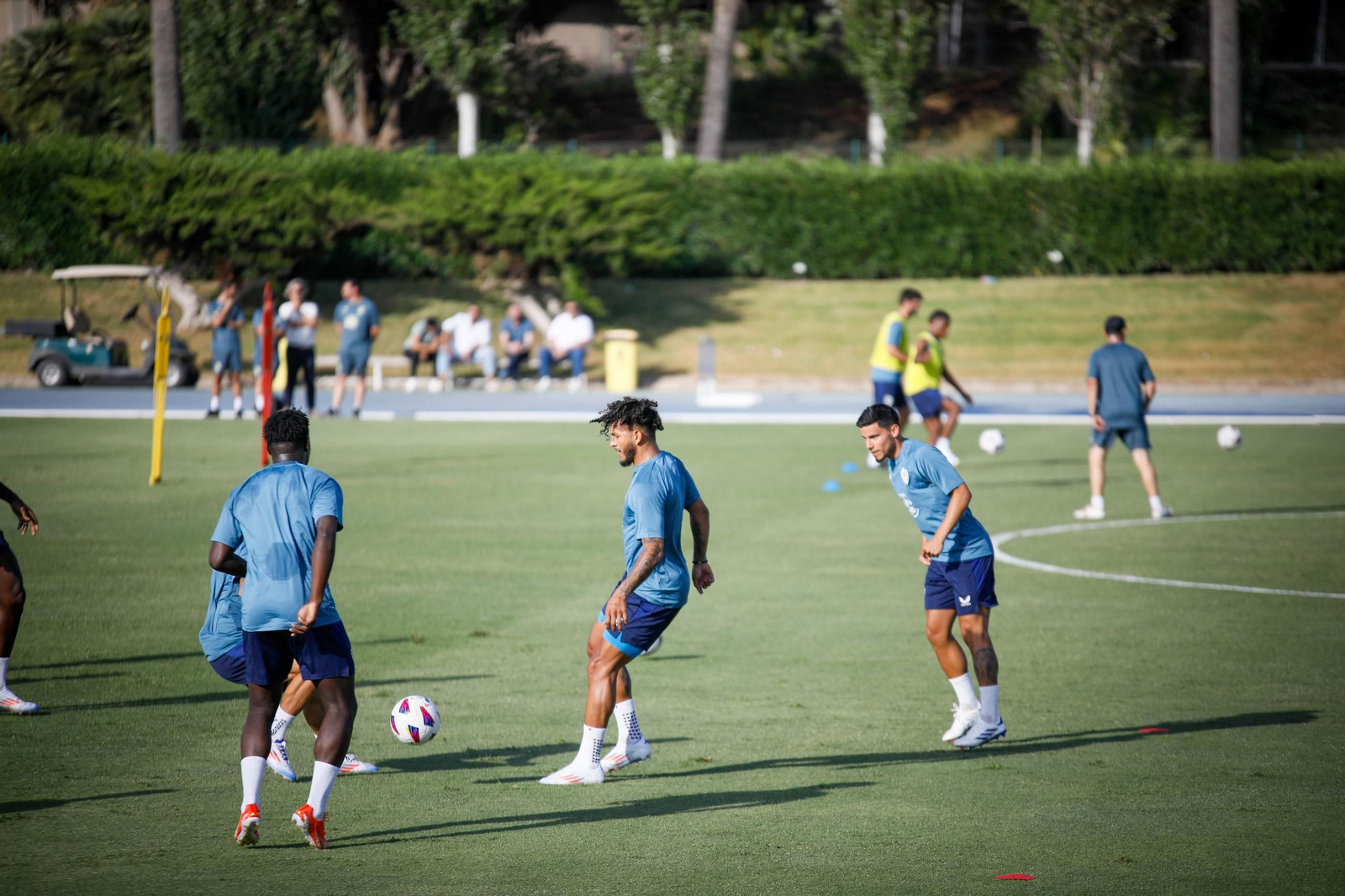 Primer entrenamiento pretemporada del Almería, en imágenes
