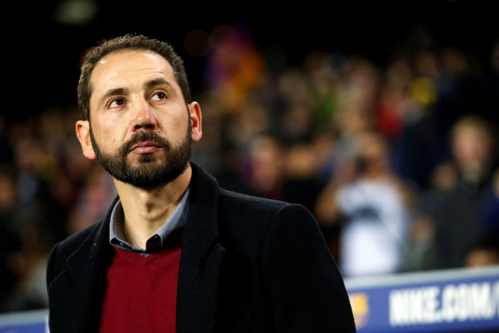 Pablo Machín, durante un partido de la recién concluida temporada.