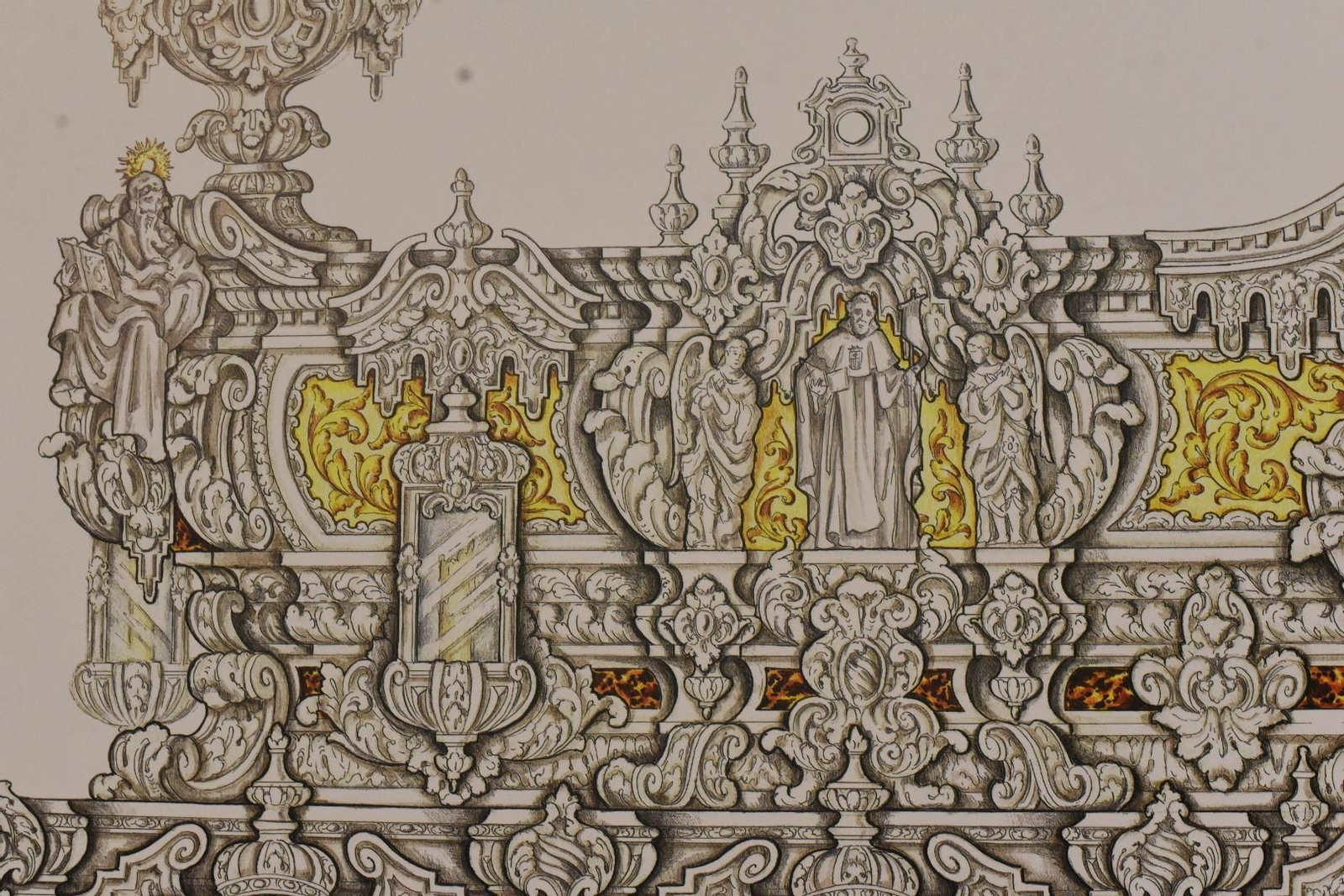 La Quinta Angustia de Córdoba presenta el diseño del paso del Señor del Soberano Poder