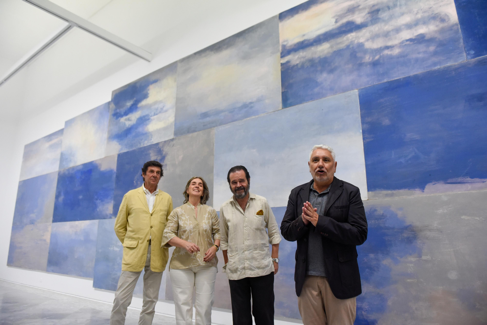 El CAAC presenta la renovación de la exposición Devenir pintura, con los Cielos de Carmen Laffón