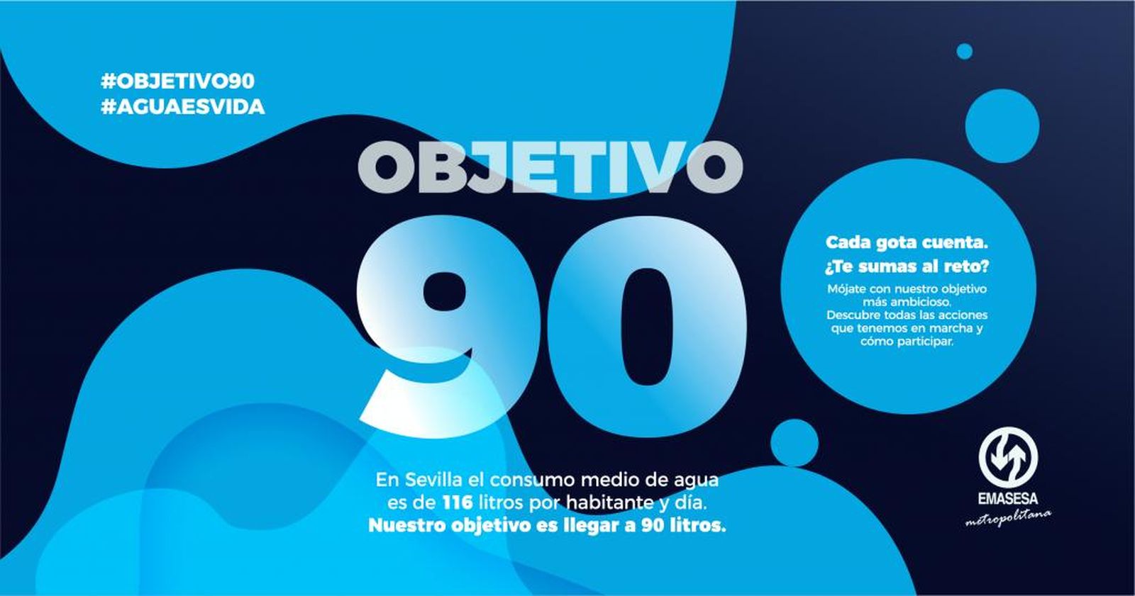 El Objetivo 90  ayudará a prevenir la sequía en Sevilla