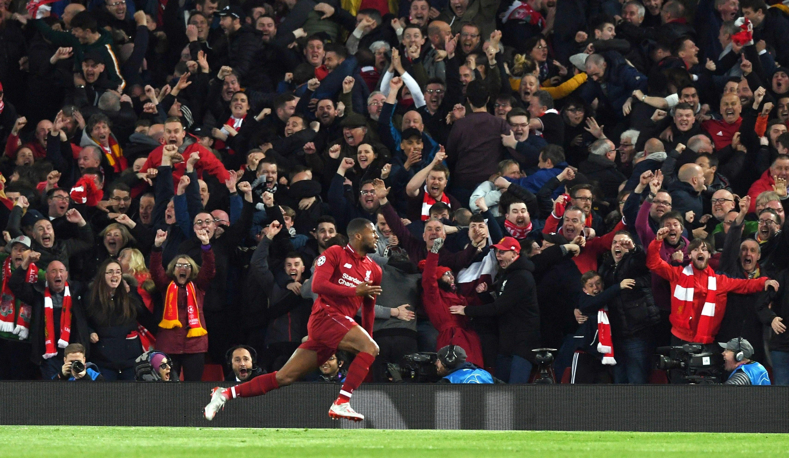 Las imágenes del Liverpool-Barcelona de Champions